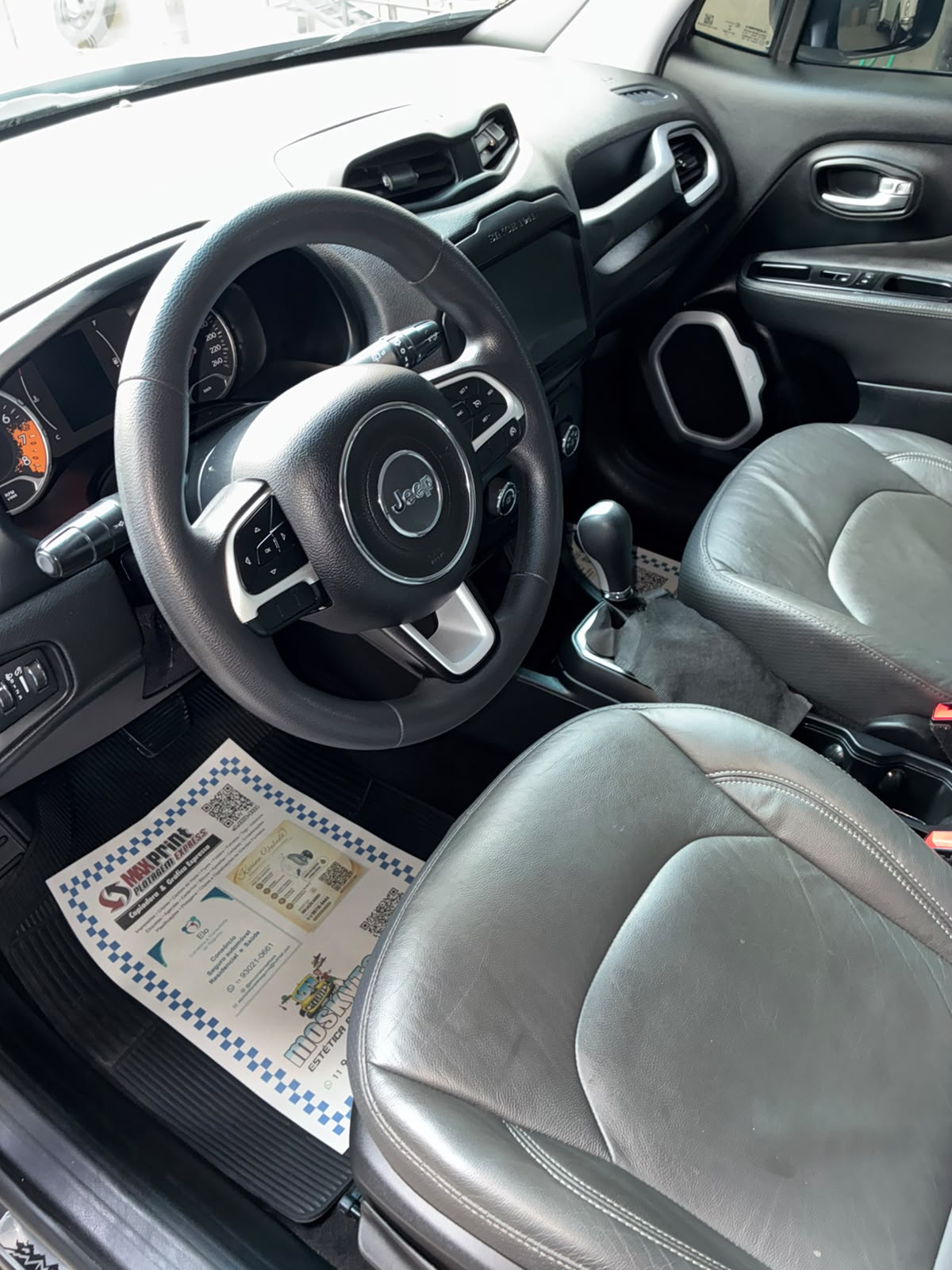 Jeep Renegade - Higienização Interna